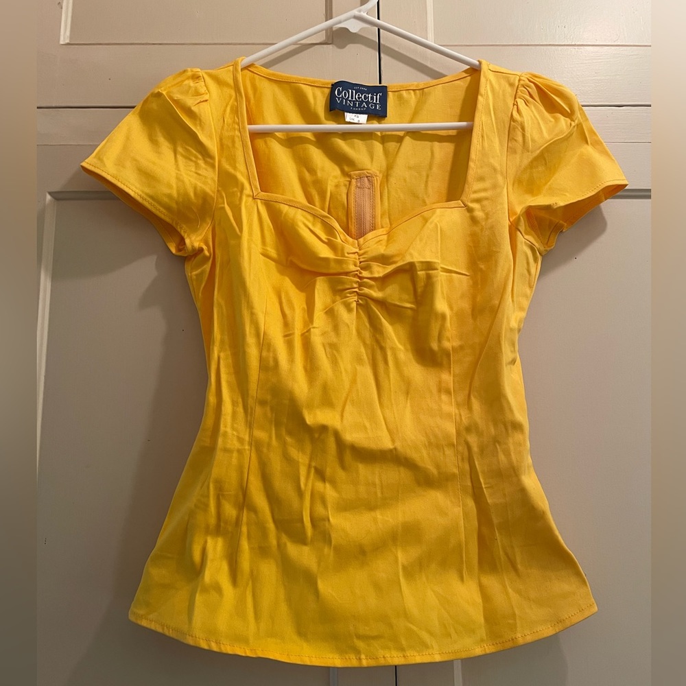 Collectif yellow top
